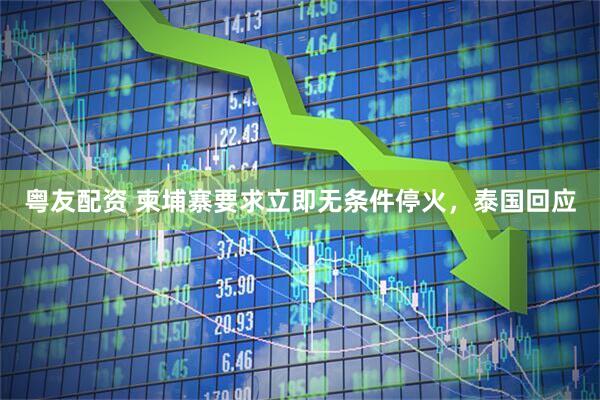 粤友配资 柬埔寨要求立即无条件停火，泰国回应